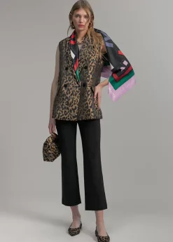 Chaleco animal print