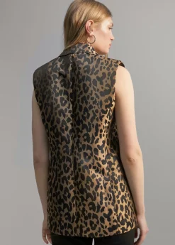 Chaleco animal print