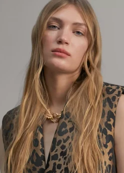 Chaleco animal print