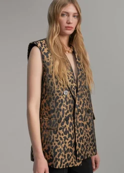 Chaleco animal print