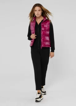 Chaleco corto acolchado