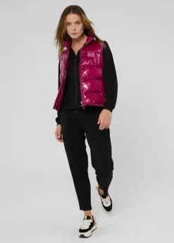 Chaleco corto acolchado