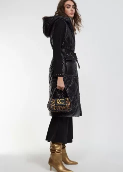 Chaleco largo acolchado