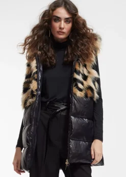 Chaleco pelo combinado