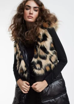 Chaleco pelo combinado