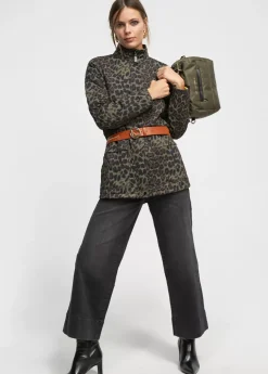 Chaqueta animal print