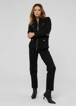 Chaqueta con cremallera