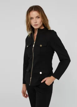 Chaqueta con cremallera