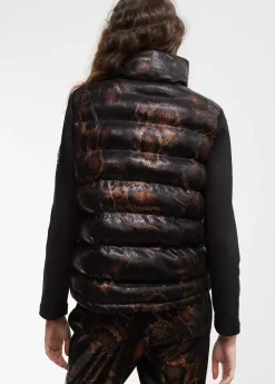 Chaqueta efecto escamas