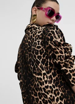 Chaqueta en print animal