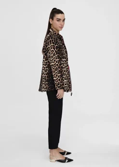 Chaqueta en print animal