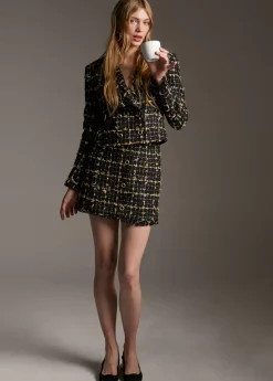 Chaqueta perfecto cuadros