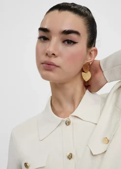 Chaqueta punto con botones