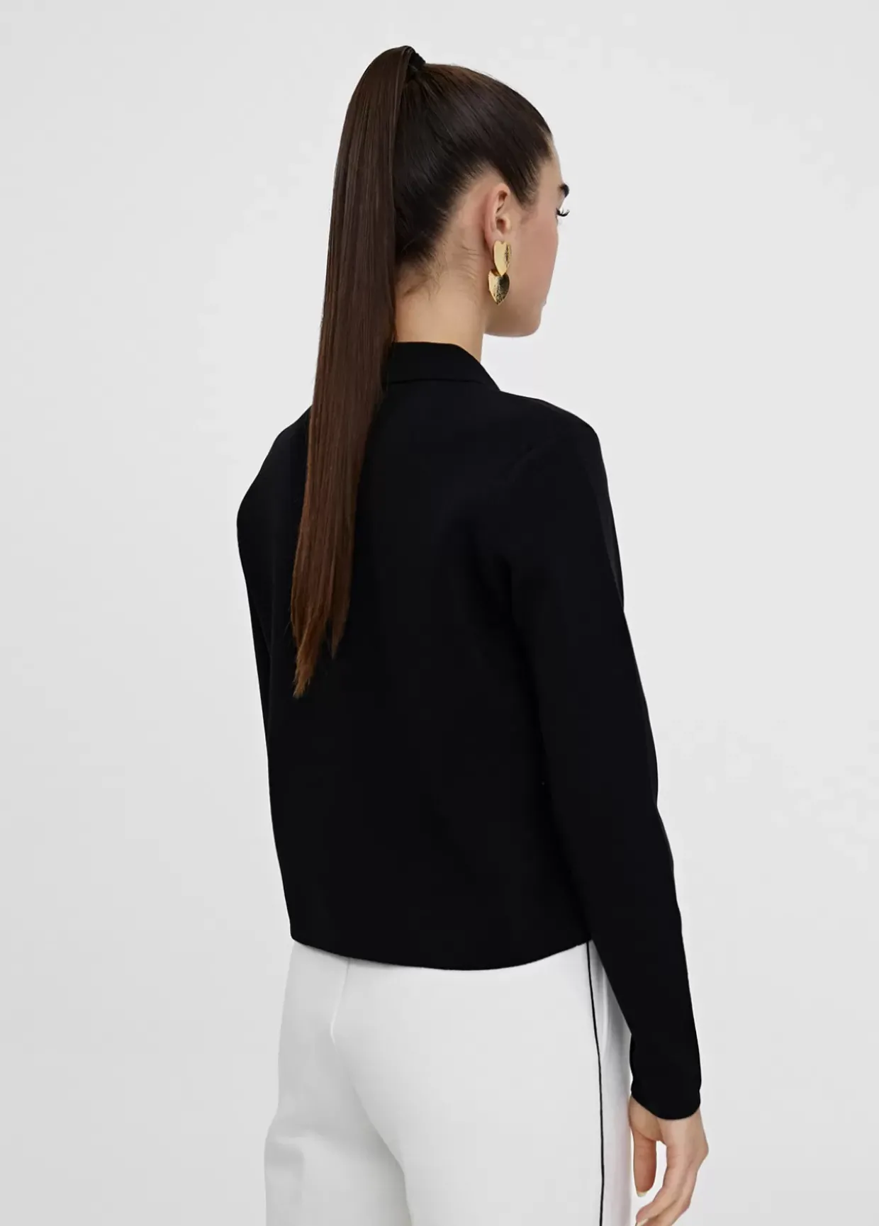 Chaqueta punto con botones