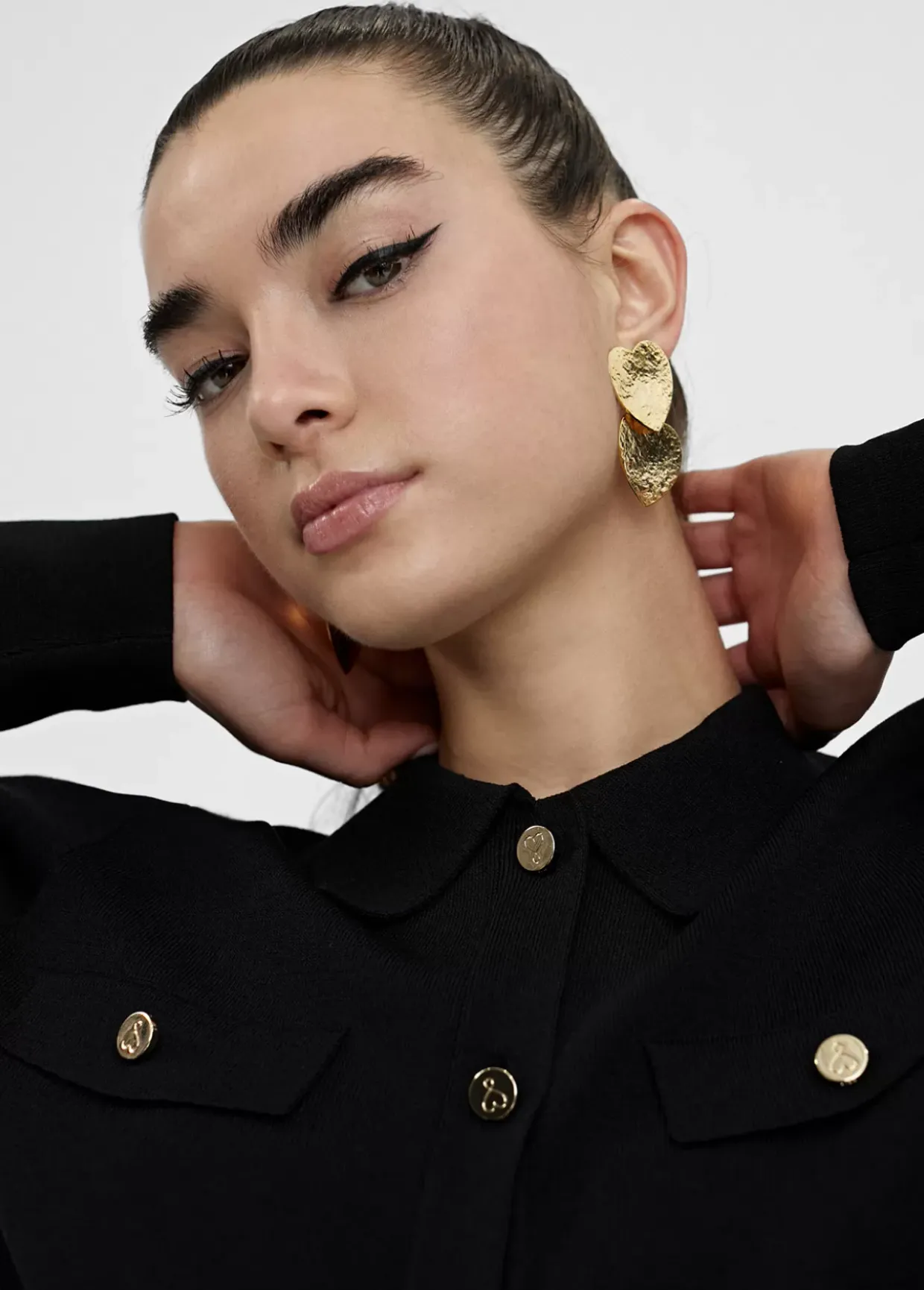 Chaqueta punto con botones