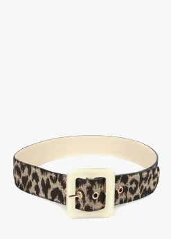 Cinturón ancho maxi hebilla