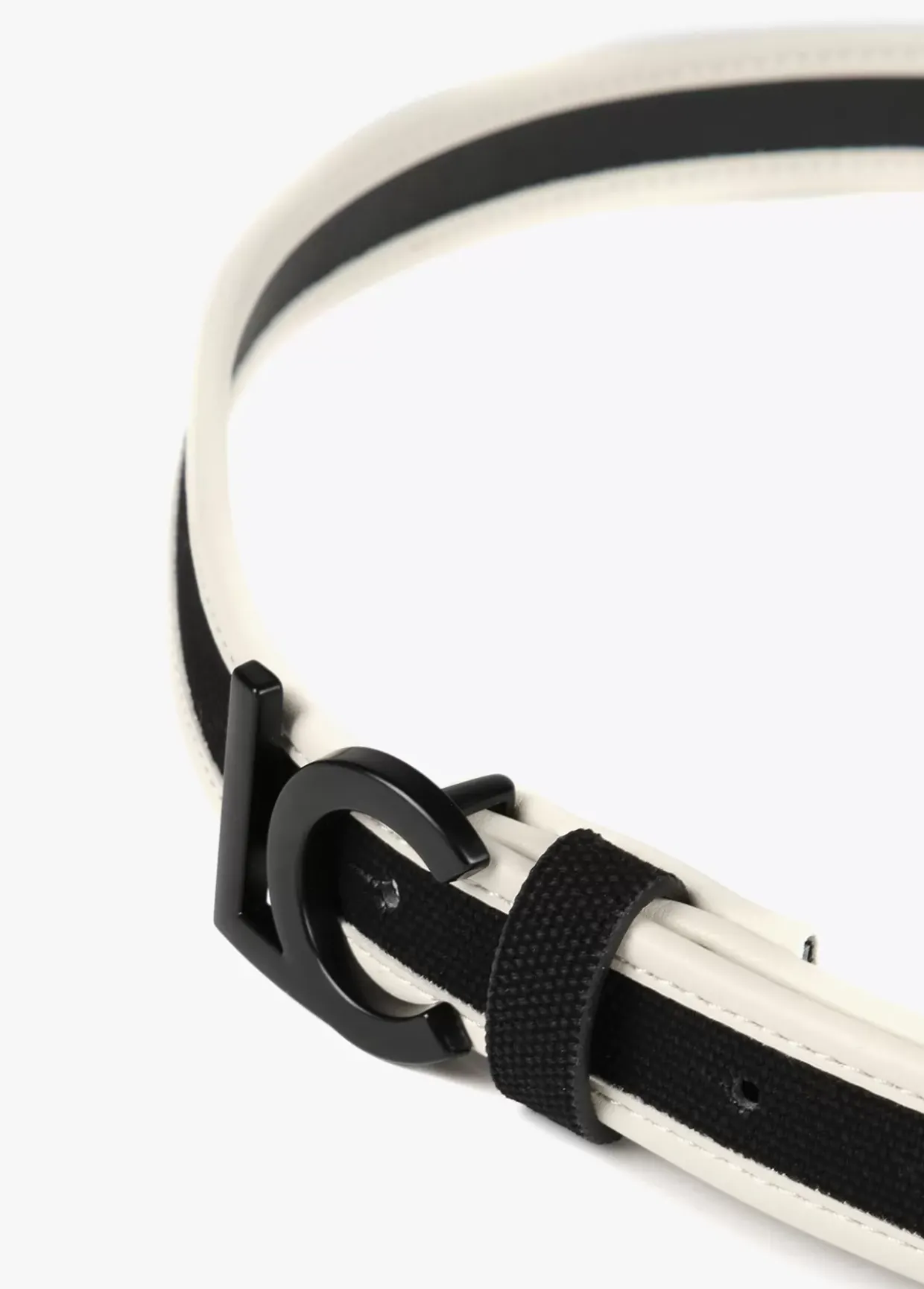 Cinturón estrecho canvas