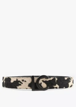 Cinturón reversible animal