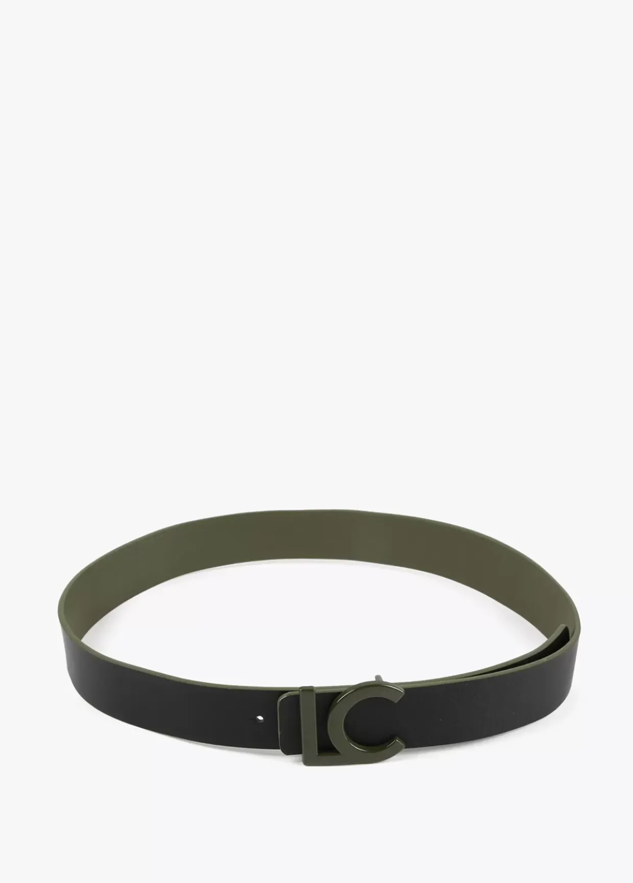 Cinturón reversible estampado