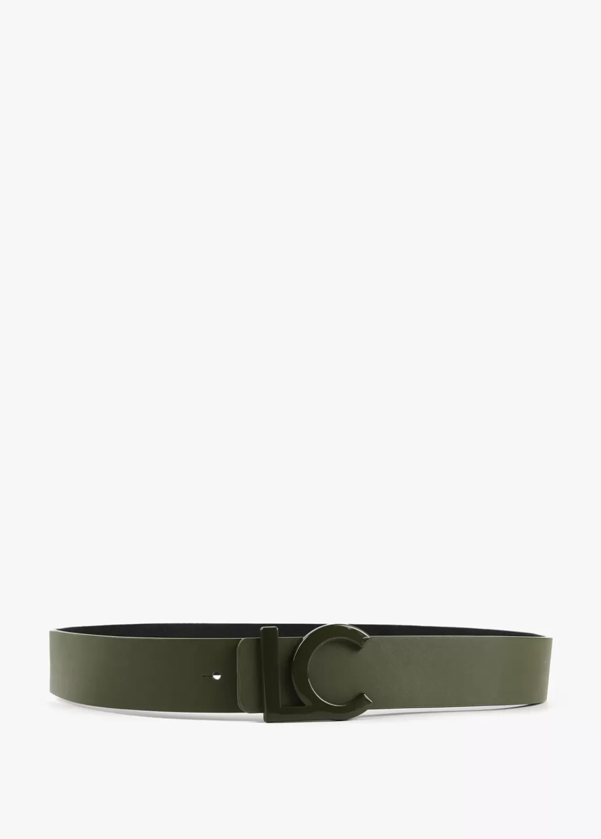 Cinturón reversible estampado