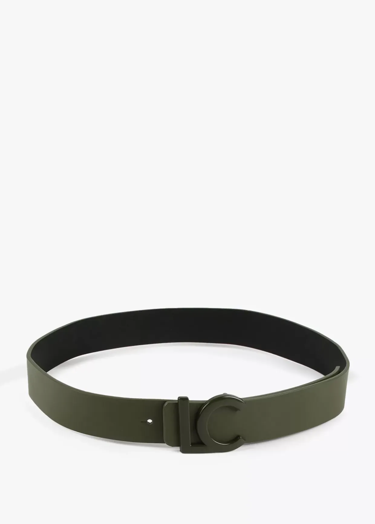 Cinturón reversible estampado