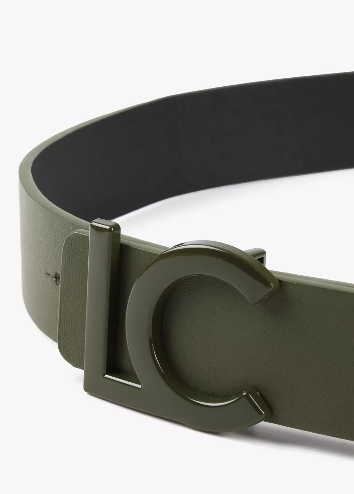 Cinturón reversible estampado