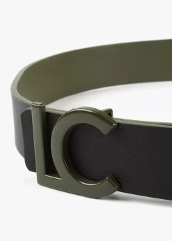 Cinturón reversible estampado