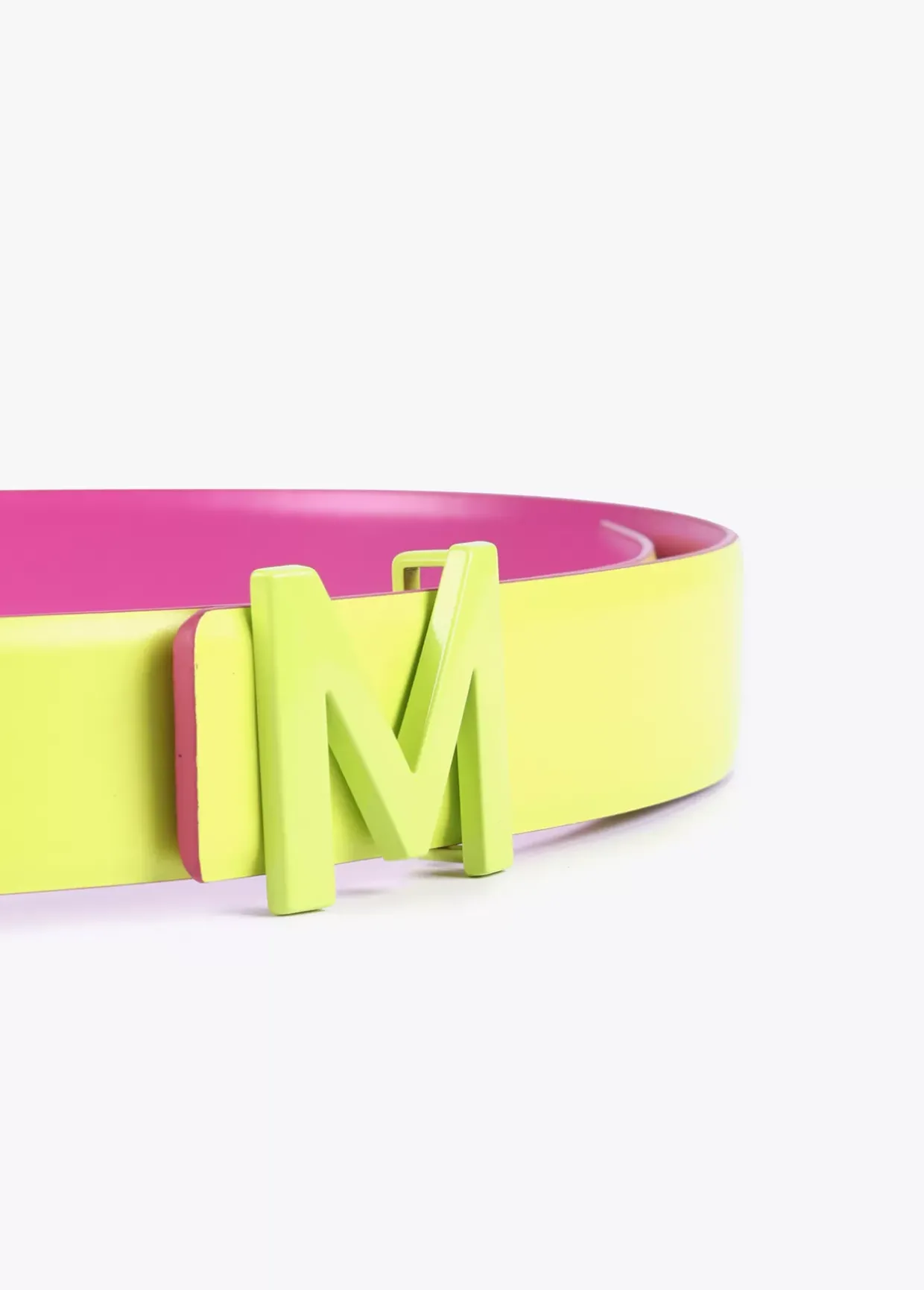 Cinturón reversible hebilla fluor