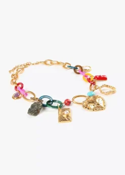 Collar colores y charms