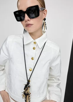 Collar con colgante multi abalorios