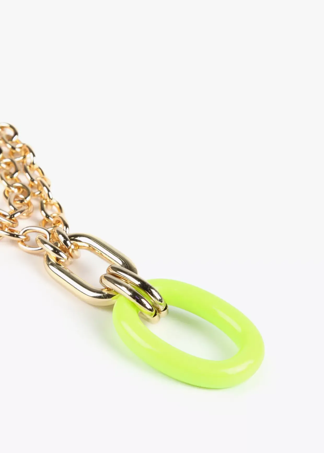 Collar doble cadena y colgante