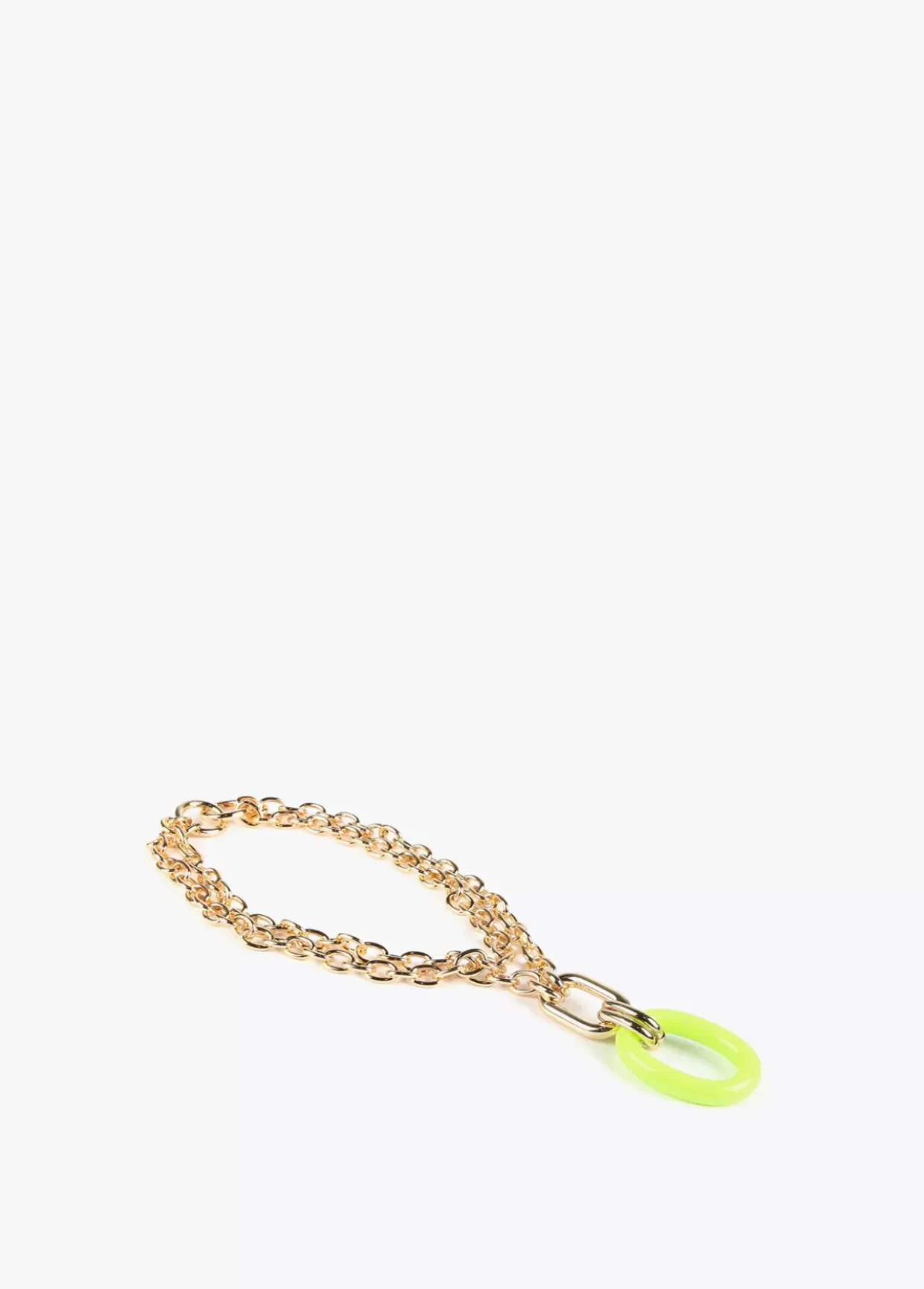 Collar doble cadena y colgante