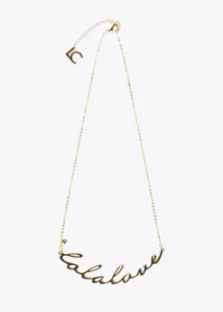 Collar dorado Lola love