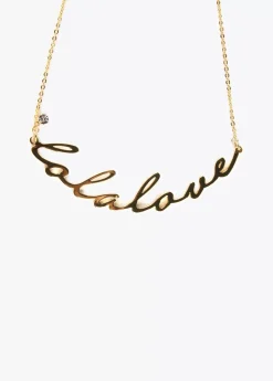 Collar dorado Lola love