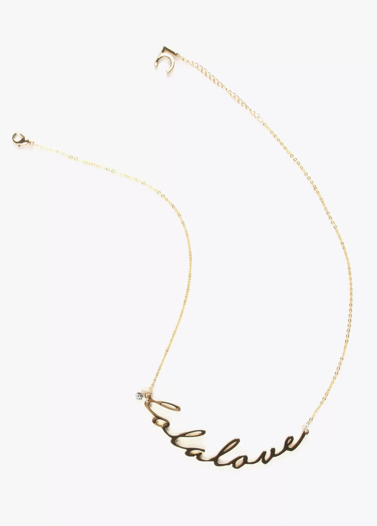 Collar dorado Lola love