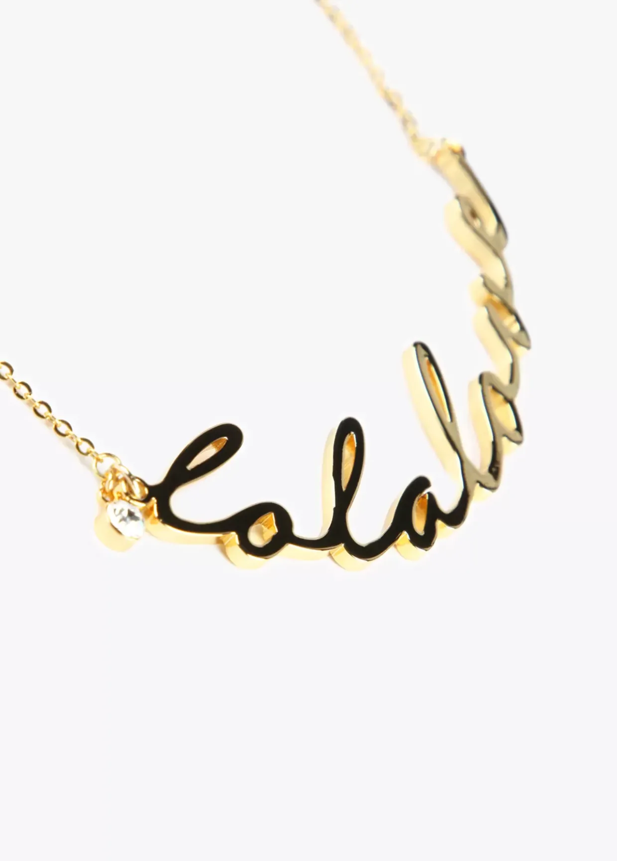 Collar dorado Lola love