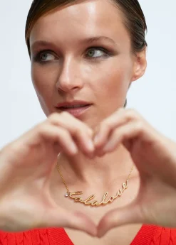 Collar dorado Lola love