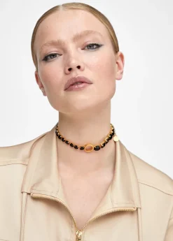 Collar gargantilla de cristales