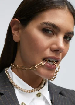 Collar gargantilla doble