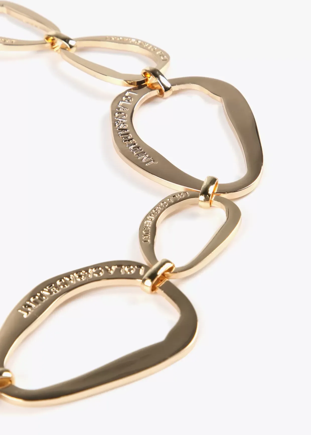 Collar gargantilla dorada