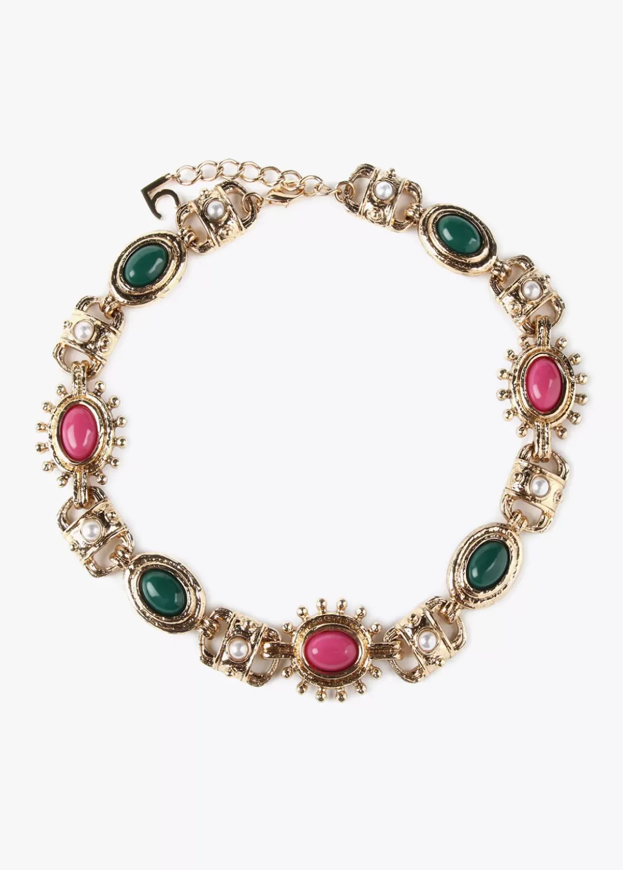 Collar gargantilla piedras