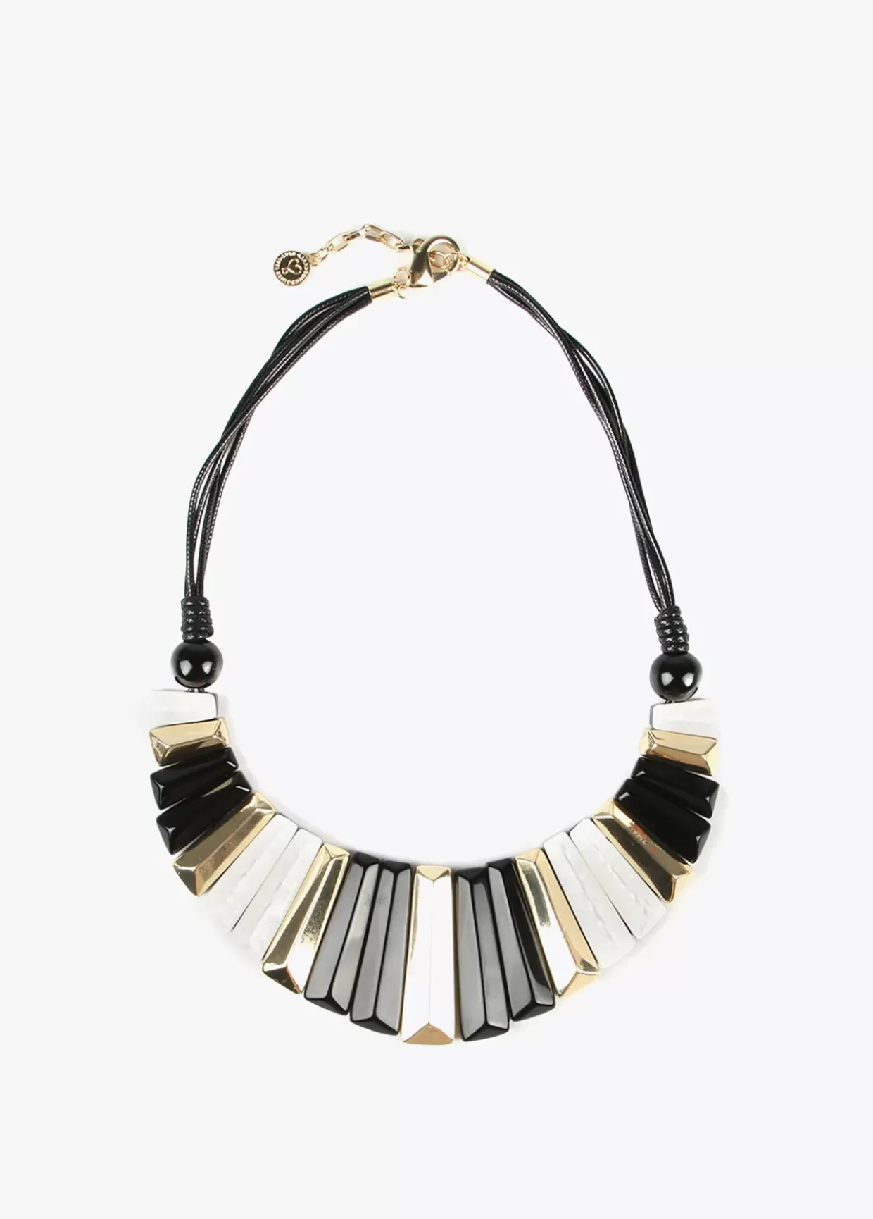 Collar multi piezas tricolor