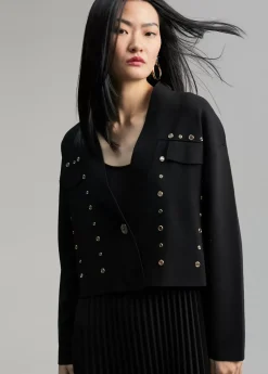 Cárdigan detalle espejos