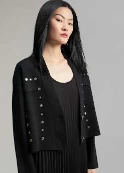 Cárdigan detalle espejos