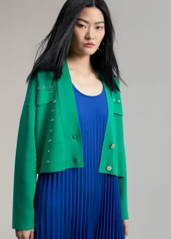 Cárdigan detalle espejos