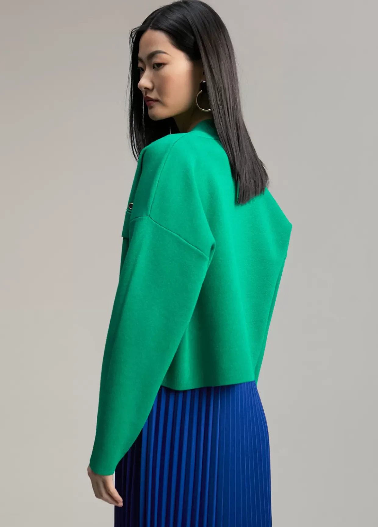 Cárdigan detalle espejos