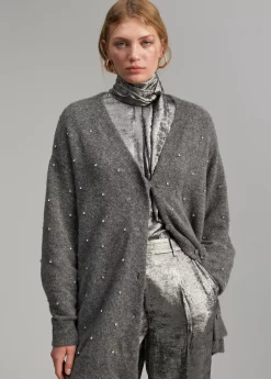 Cárdigan detalle joyas