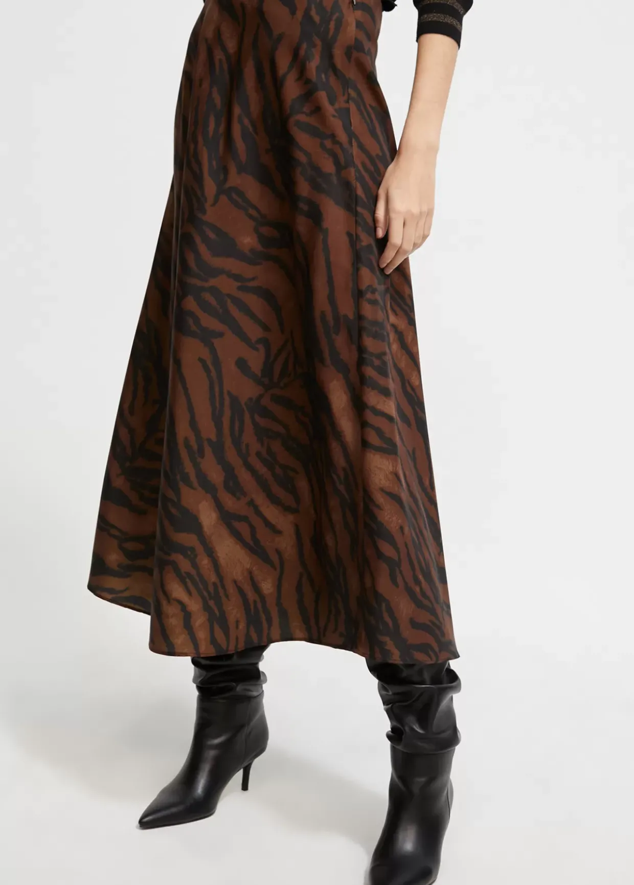 Falda estampado animal