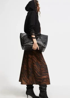 Falda estampado animal