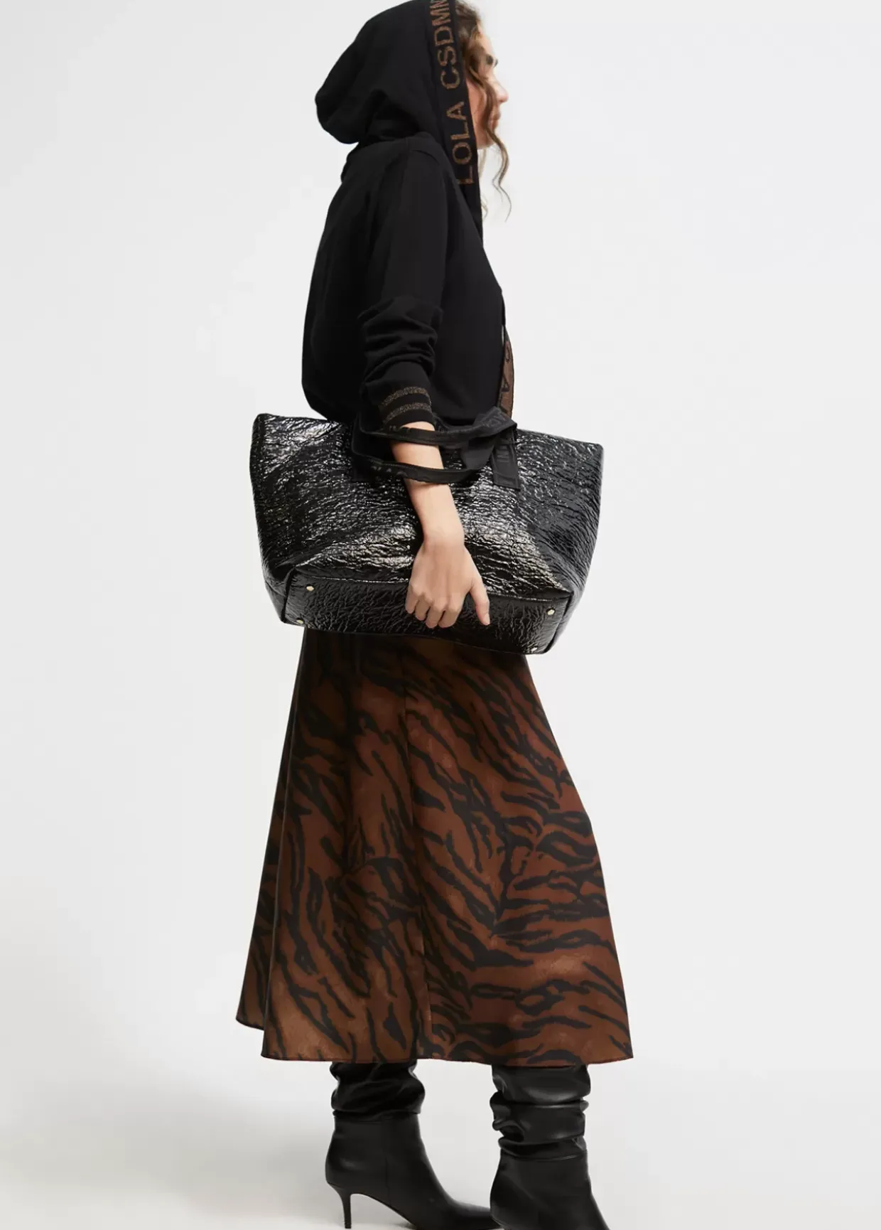 Falda estampado animal